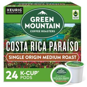 Green Mountain Coffee¬Æ Roasters Costa Rica Paraiso Single-Serve K-Cup Pods, Medium Roast Coffee, 24 Count