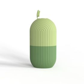 Ice Face Roller; Ice Roller Silicone Cube For Face And Eye; Ice Mold For Face; Reusable Face Massage; Facial Beauty Ice Roller; Ice Mold For Face Gift (Color: green)